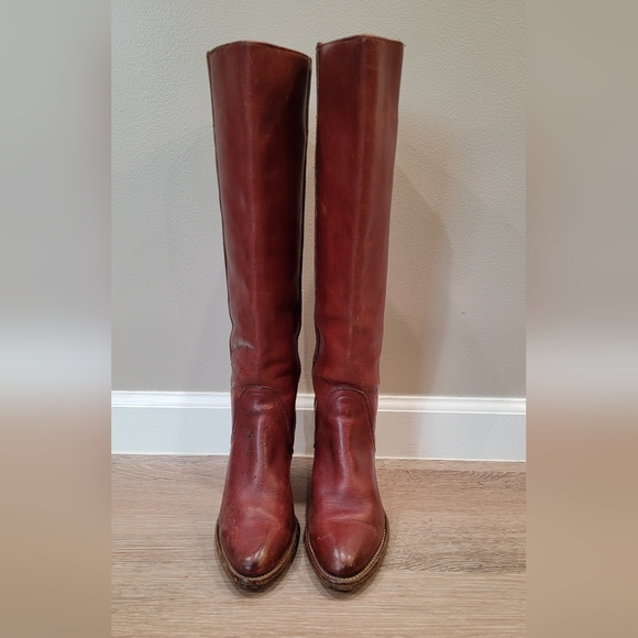 Vintage 80's Frye Boots 6.5 B. More Of A Size 6 Would Be Best. - Picture 2 of 16